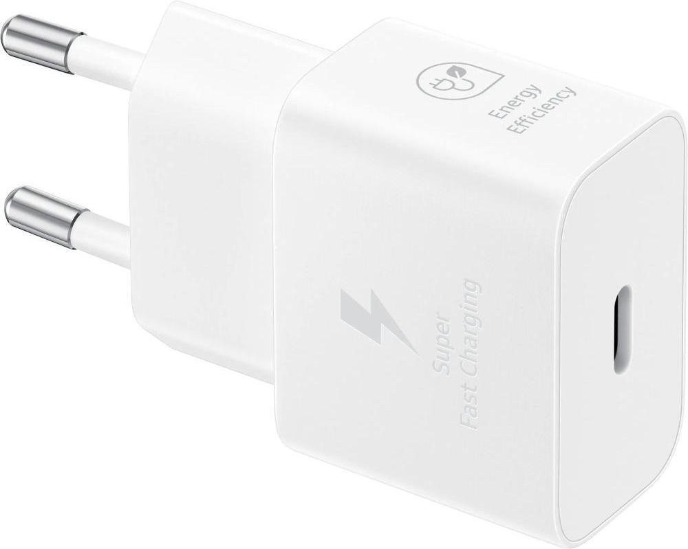 Мережевий зарядний пристрій Samsung 25W PD Power Adapter White w/o cable (EP-T2510NWE)  Фото №0