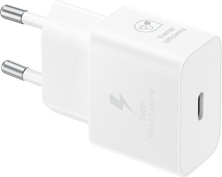 Сетевое зарядное устройство Samsung 25W PD Power Adapter White w/o cable (EP-T2510NWE)