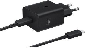 Мережевий зарядний пристрій Samsung EP-T4511 45W Type-C to Type-C cable Black (EP-T4511XBEGEU)