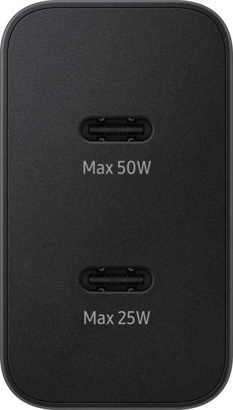 Сетевое зарядное устройство Samsung EP-T5020X 50W Black Type-C to Type-C cable (EP-T5020XBE)  Фото №0