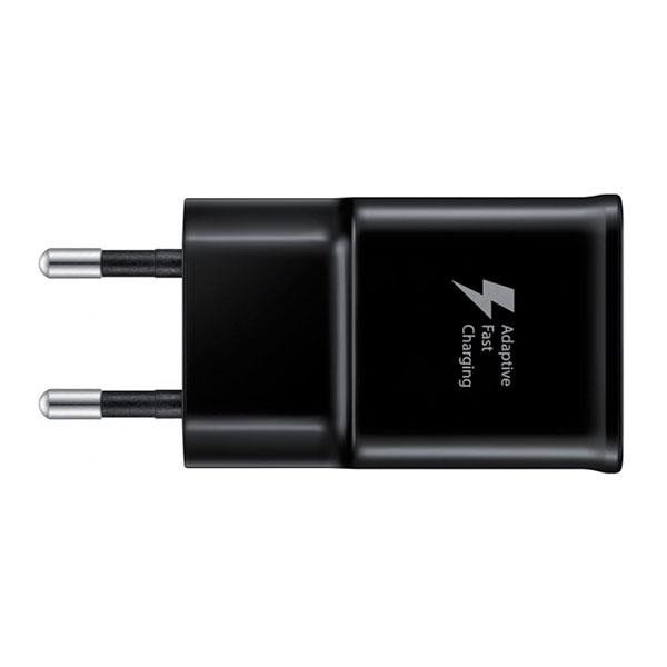 Мережевий зарядний пристрій Samsung EP-TA20EBEC + Type-C Cable Black  Фото №2