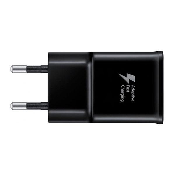 Мережевий зарядний пристрій Samsung EP-TA20EBEC + Type-C Cable Black  Фото №3