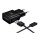 Мережевий зарядний пристрій Samsung EP-TA20EBEC + Type-C Cable Black  Фото №0