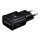 Мережевий зарядний пристрій Samsung EP-TA20EBEC + Type-C Cable Black  Фото №1
