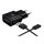 Мережевий зарядний пристрій Samsung EP-TA20EBEC + Type-C Cable Black  Фото №5