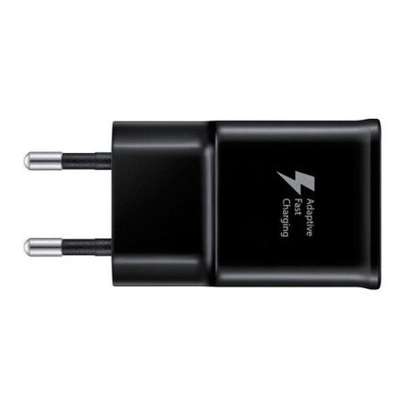 Мережевий зарядний пристрій Samsung EP-TA20EBEC + Type-C Cable Black  Фото №2