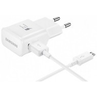 Мережевий зарядний пристрій Samsung EP-TA20EWECGRU + Type-C Cable White 