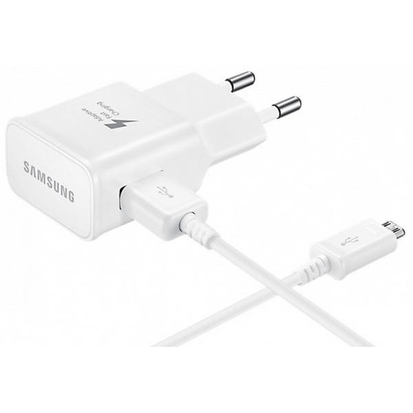 Мережевий зарядний пристрій Samsung EP-TA20EWECGRU White