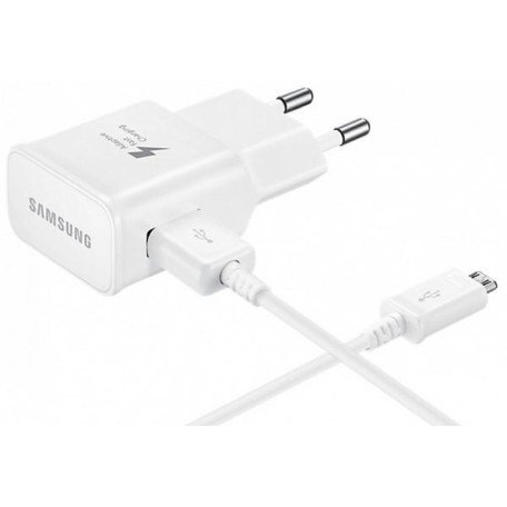 Мережевий зарядний пристрій Samsung EP-TA20EWECGRU White