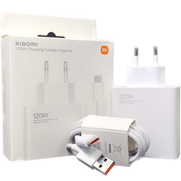 Мережевий зарядний пристрій Xiaomi 120W Charger + USB Type-C Cable White (BHR6034EU)  Фото №4