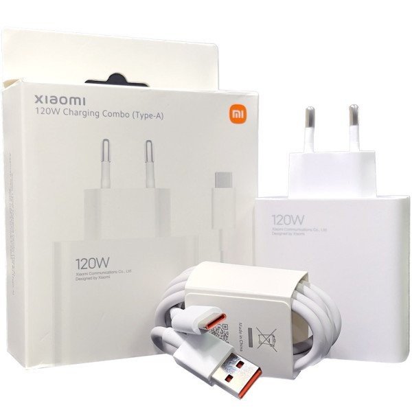 Мережевий зарядний пристрій Xiaomi 120W Charger + USB Type-C Cable White (BHR6034EU)  Фото №8