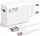 Сетевое зарядное устройство Xiaomi 67W HyperCharge Combo White Type-C cable (BHR9465EU)  Фото №0