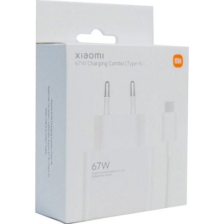 Сетевое зарядное устройство Xiaomi 67W HyperCharge Combo White Type-C cable (BHR9465EU)  Фото №8