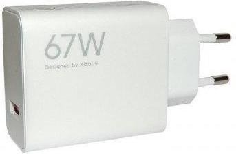 Мережевий зарядний пристрій Xiaomi 67W HyperCharge White (BHR07SKEU)  Фото №3