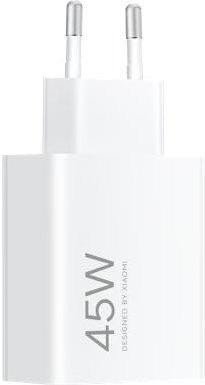 Мережевий зарядний пристрій Xiaomi Turbo Charging 45W White (BHR07SLEU)