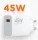 Мережевий зарядний пристрій Xiaomi Turbo Charging 45W White (BHR07SLEU)  Фото №1