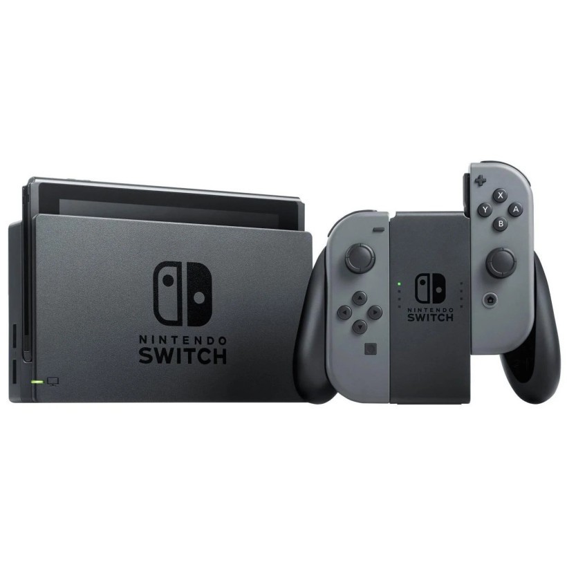 Портативна ігрова приставка Nintendo Switch with Gray Joy Con  Фото №0