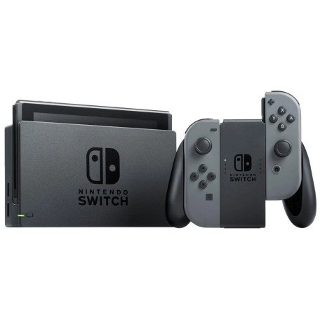 Портативная игровая приставка Nintendo Switch with Gray Joy Con  Фото №0
