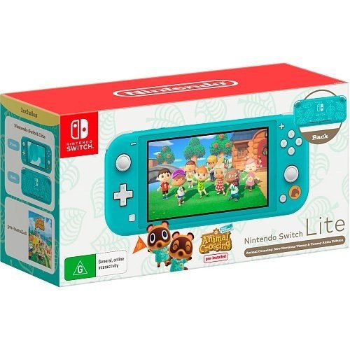 Портативна ігрова приставка Nintendo Switch Lite Animal Crossing: New Horizons Timmy &amp; Tommy Aloha Edition  Фото №0