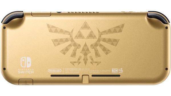 Портативна ігрова приставка Nintendo Switch Lite Hyrule Edition (0045496453893)  Фото №1