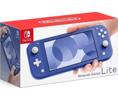 Портативна ігрова приставка Nintendo Switch Lite Blue (045496453404)  Фото №0