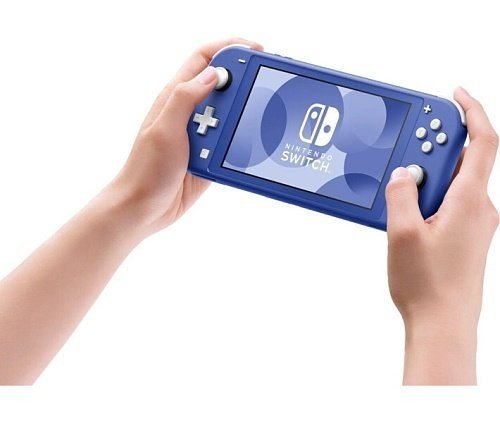 Портативна ігрова приставка Nintendo Switch Lite Blue (045496453404)  Фото №1
