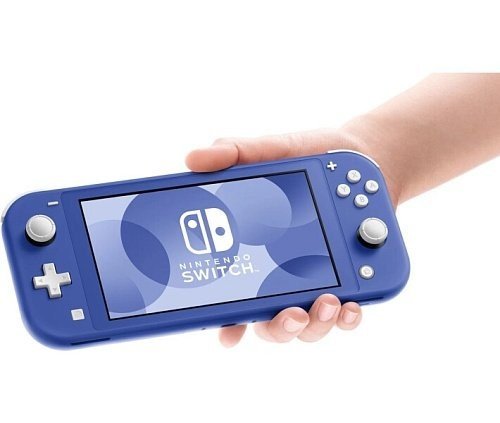 Портативна ігрова приставка Nintendo Switch Lite Blue (045496453404)  Фото №2