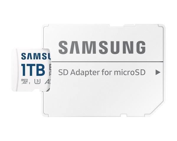 Карта пам&#039;яті Samsung 1 TB microSDXC Class 10 UHS-I U3 V30 A2 EVO Plus + SD Adapter (MB-MC1T0SA)  Фото №3