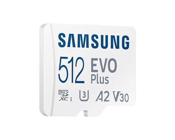Карта пам&#039;яті Samsung 512 GB microSDXC Class 10 UHS-I U3 V30 A2 EVO Plus + SD Adapter (MB-MC512SA)  Фото №10