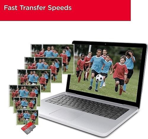 Карта памяти SanDisk 1 TB microSDXC UHS-I Ultra A1 SDSQUA4-1T00-GN6MN  Фото №2