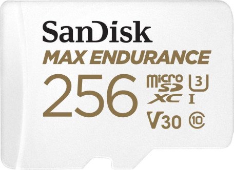 Карта пам&#039;яті SanDisk 256 GB microSDXC Max Endurance UHS-I U3 V30 + SD adapter SDSQQVR-256G-GN6IA