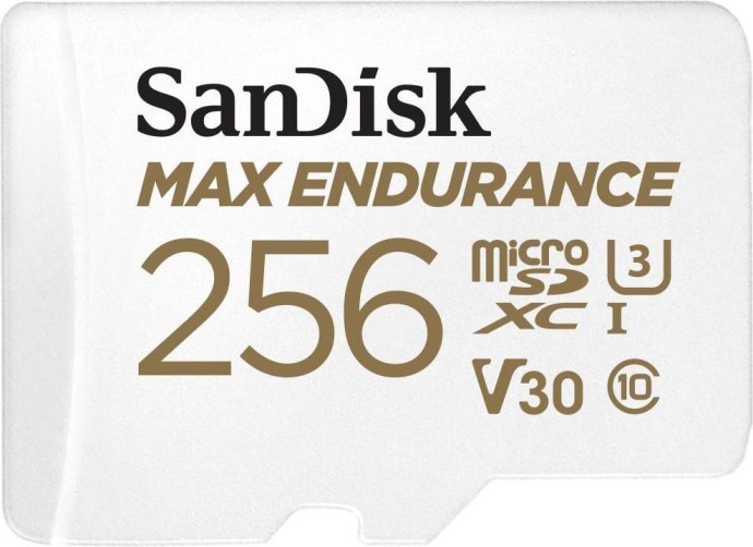 Карта пам&#039;яті SanDisk 256 GB microSDXC Max Endurance UHS-I U3 V30 + SD adapter SDSQQVR-256G-GN6IA