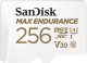 Карта пам'яті SanDisk 256 GB microSDXC Max Endurance UHS-I U3 V30 + SD adapter SDSQQVR-256G-GN6IA