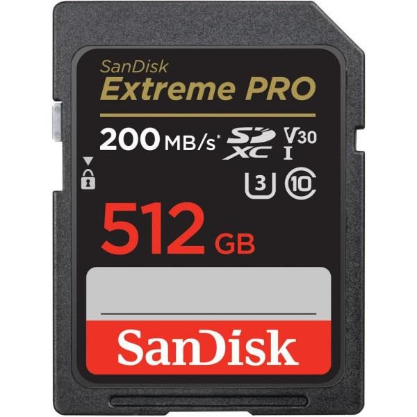 Карта пам&#039;яті SanDisk 512 GB SDXC UHS-I U3 V30 Extreme PRO (SDSDXXD-512G-GN4IN)