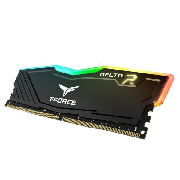 Память для настольных компьютеров TEAM 16 GB (2x8GB) DDR4 3200 MHz T-Force Delta RGB (TF3D416G3200HC16FDC01)  Фото №1