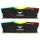 Память для настольных компьютеров TEAM 16 GB (2x8GB) DDR4 3200 MHz T-Force Delta RGB (TF3D416G3200HC16FDC01)