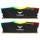 Память для настольных компьютеров TEAM 16 GB (2x8GB) DDR4 3200 MHz T-Force Delta RGB (TF3D416G3200HC16FDC01)  Фото №0