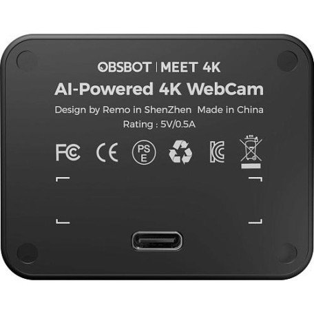 Веб-камера OBSBOT Meet 4K AI-Powered 4K Webcam (OBSBOT-MEET4K)  Фото №4