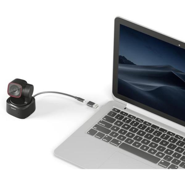 Веб-камера OBSBOT Tiny 2 Lite AI-Powered PTZ 4K Black (OBSBOT-TINY2-LITE)  Фото №4