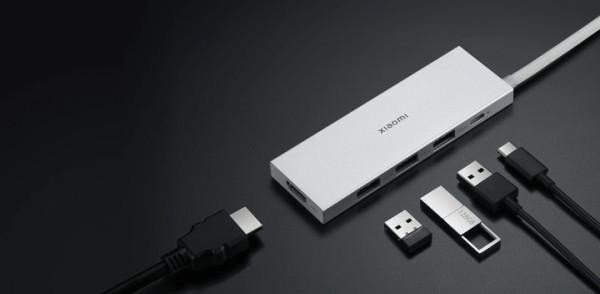 Док-станція для ноутбука Xiaomi Type-C 5-in-1 Docking Station (BHR8804GL/BHR6812CN)  Фото №2