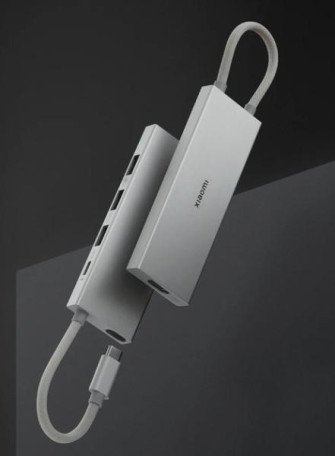 Док-станція для ноутбука Xiaomi Type-C 5-in-1 Docking Station (BHR8804GL/BHR6812CN)  Фото №1