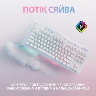 Клавіатура Logitech G715 Wireless Gaming Tactile White (920-010465)  Фото №8