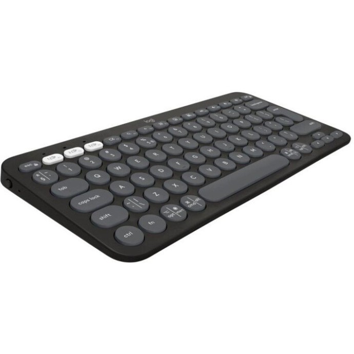 Клавіатура Logitech Pebble Keys 2 K380s Tonal Graphite (920-011753)  Фото №11