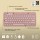 Клавіатура Logitech Pebble Keys 2 K380s Tonal Rose (920-011755)  Фото №5