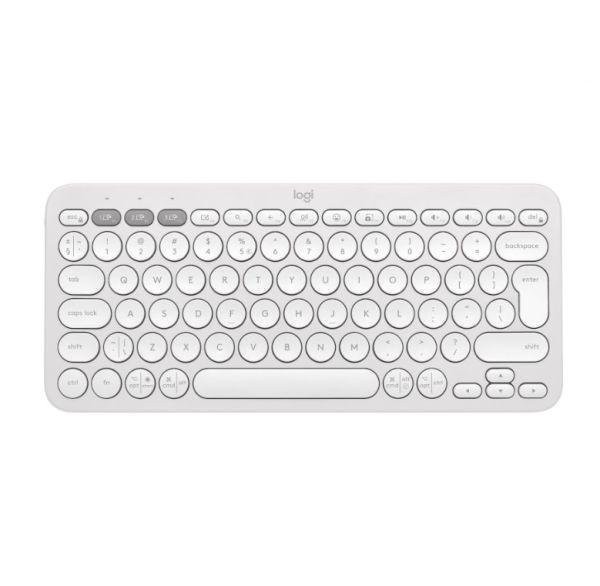 Клавіатура Logitech Pebble Keys 2 K380s Tonal White (920-011754)  Фото №0