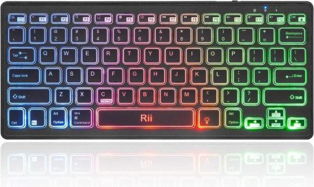 Клавиатура Riitek K09 Multimedia Bluetooth With Rainbow Backlit