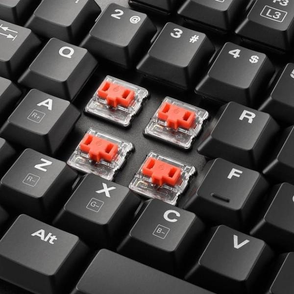 Клавиатура Sharkoon PureWriter RGB Red Switch  Фото №2