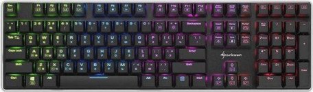 Клавиатура Sharkoon PureWriter RGB Red Switch