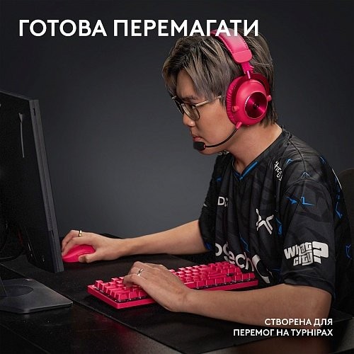 Миша Logitech G Pro X Superlight 2 Lightspeed Wireless Magenta (910-006797)  Фото №8