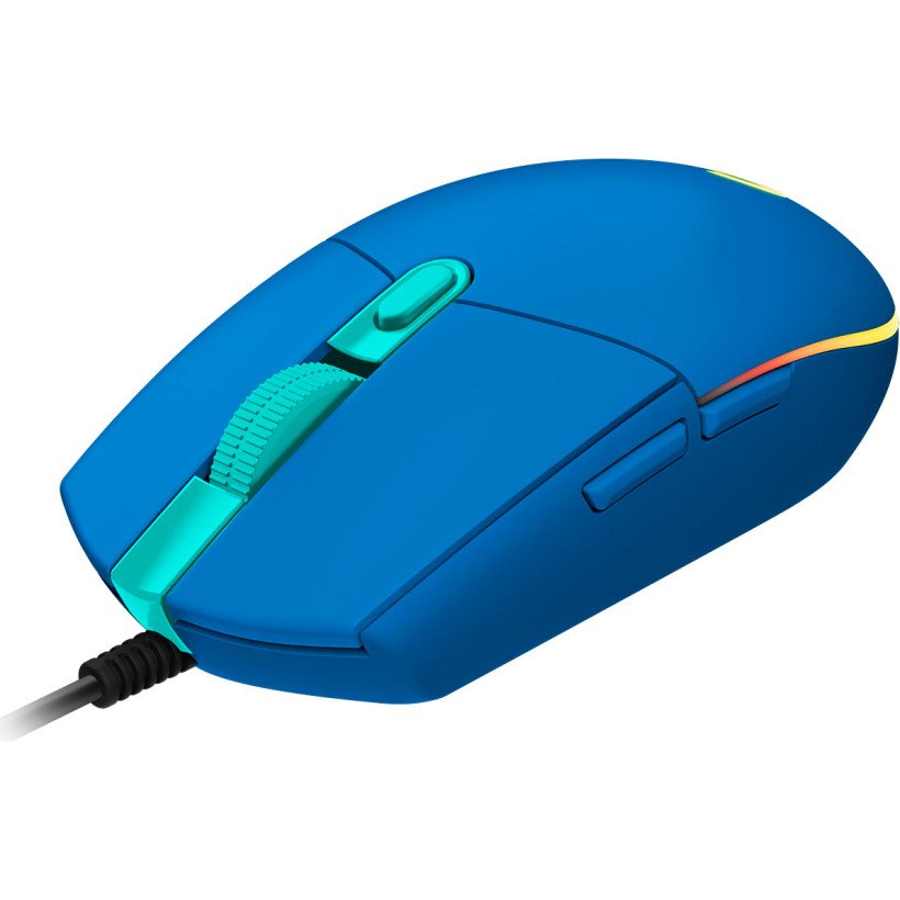 Миша Logitech G203 Gaming Lightsync RGB Blue (910-005798,910-005792)  Фото №0